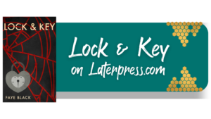 lock & key on laterpress promo image button